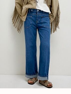 We The Free Palmer Cuff Denim